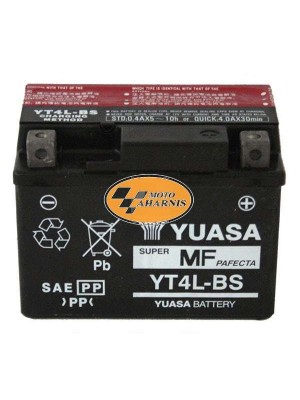 ΜΠΑΤΑΡΙΑ YUASA YT4L-BS ΜΠΑΤΑΡΙΑ YUASA YT4L-BS