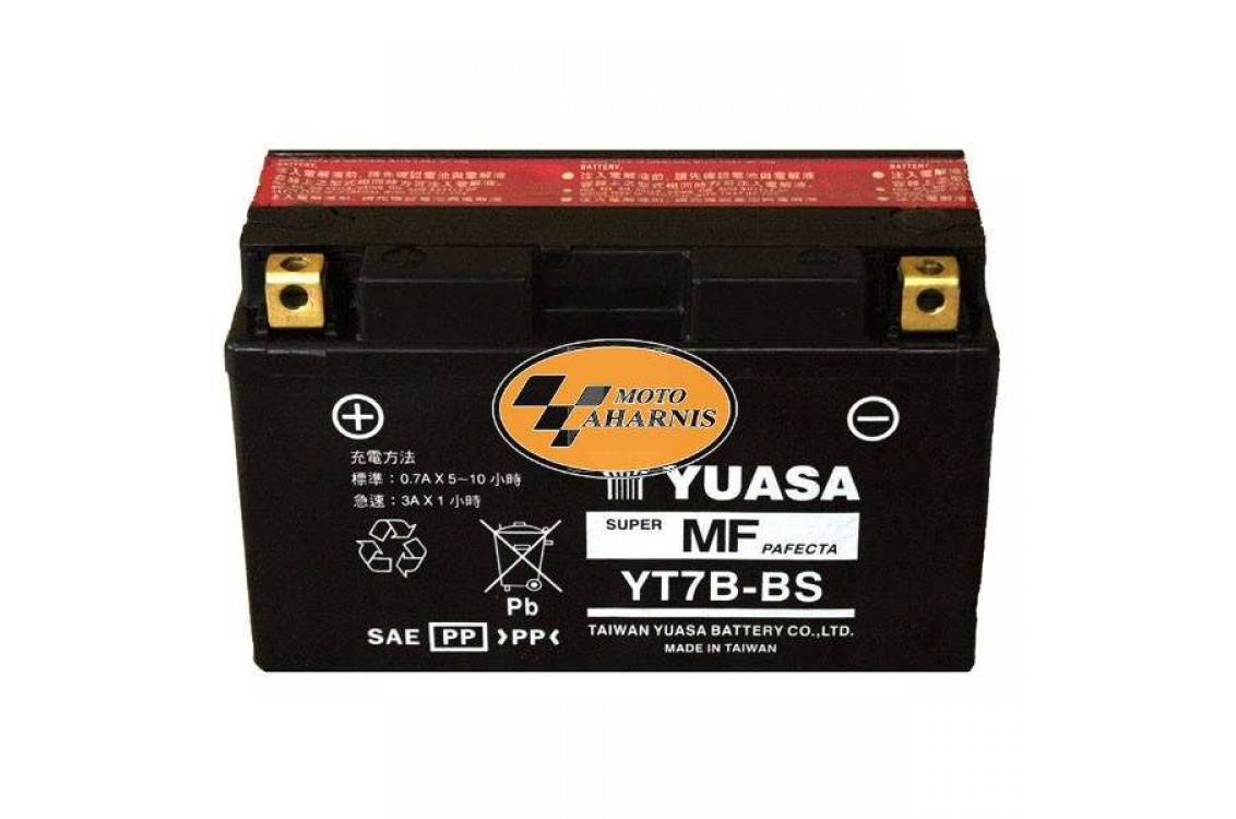 ΜΠΑΤΑΡΙΑ YUASA YT7B-BS ΜΠΑΤΑΡΙΑ YUASA YT7B-BS