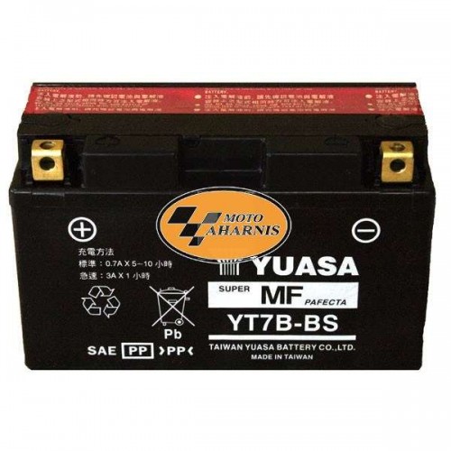 ΜΠΑΤΑΡΙΑ YUASA YT7B-BS ΜΠΑΤΑΡΙΑ YUASA YT7B-BS