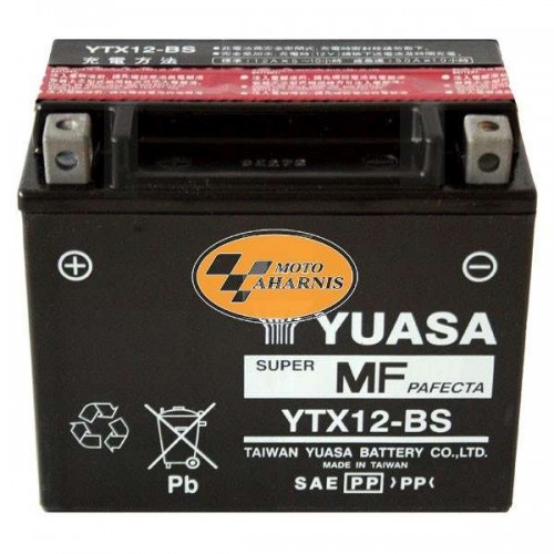 ΜΠΑΤΑΡΙΑ YUASA YTX12-BS ΜΠΑΤΑΡΙΑ YUASA YTX12-BS