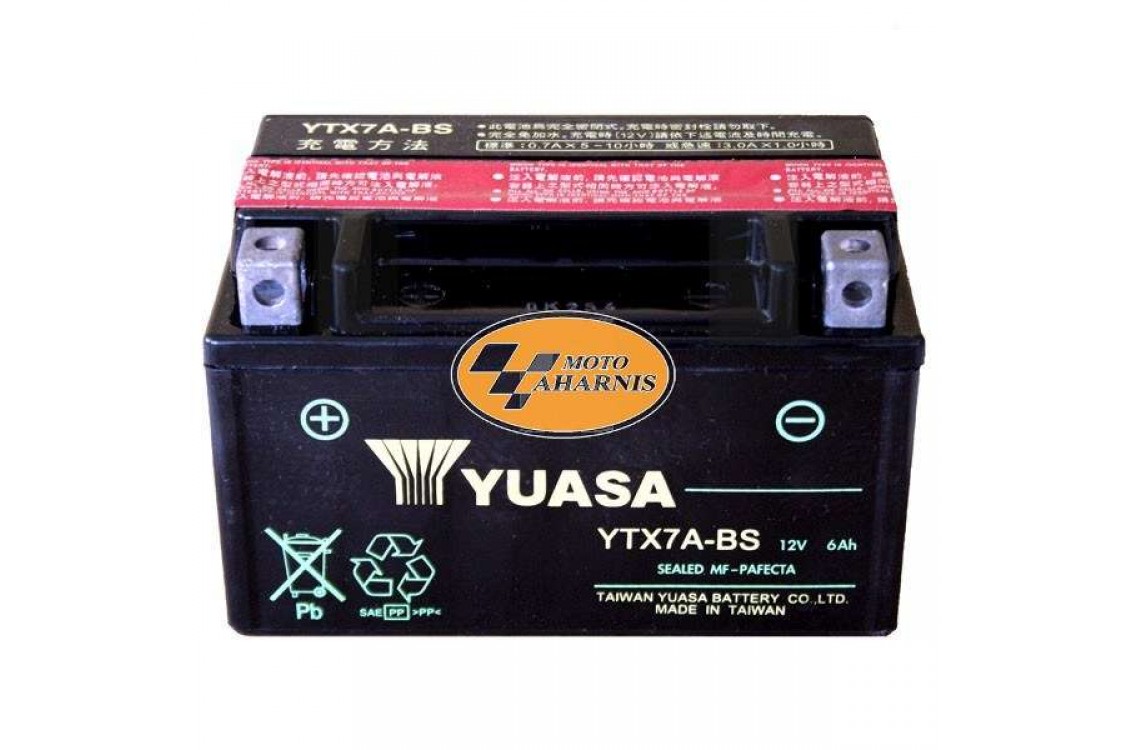 ΜΠΑΤΑΡΙΑ YUASA YTX7A-BS ΜΠΑΤΑΡΙΑ YUASA YTX7A-BS