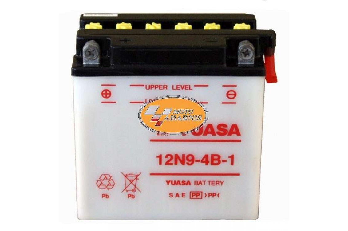 ΜΠΑΤΑΡΙA YUASA 12N9-4B-1 ΜΠΑΤΑΡΙA YUASA 12N9-4B-1