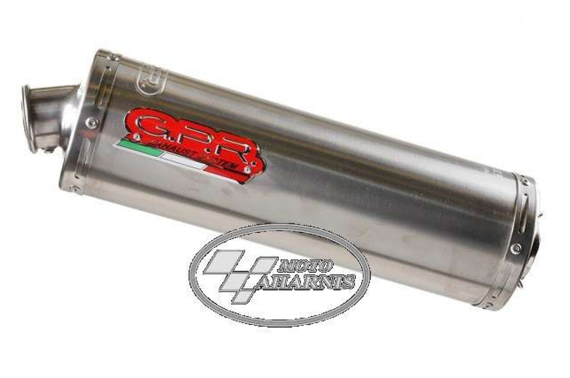 ΕΞΑΤΜΙΣΗ GPR CBR600RR UNDERSEAT OVAL INOX