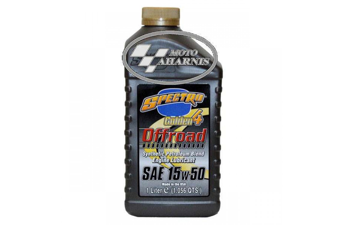ΛΑΔΙ SPECTRO 4T 15W50 SEMI-SYNTHETIC OFF-ROAD ΛΑΔΙ SPECTRO 4T 15W50 SEMI-SYNTHETIC OFF-ROAD