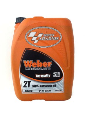 ΛΑΔΙ 2Τ WEBER ΟΡΥΚΤΕΛΑΙΟ 20L ΛΑΔΙ 2Τ WEBER ΟΡΥΚΤΕΛΑΙΟ 20L