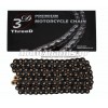 ΑΛΥΣΙΔΑ 3D 525 BLACK GOLD 525Z 124 LINKS JAPAN EK ΑΛΥΣΙΔΑ 3D 525 BLACK GOLD 525Z 124 LINKS JAPAN EK