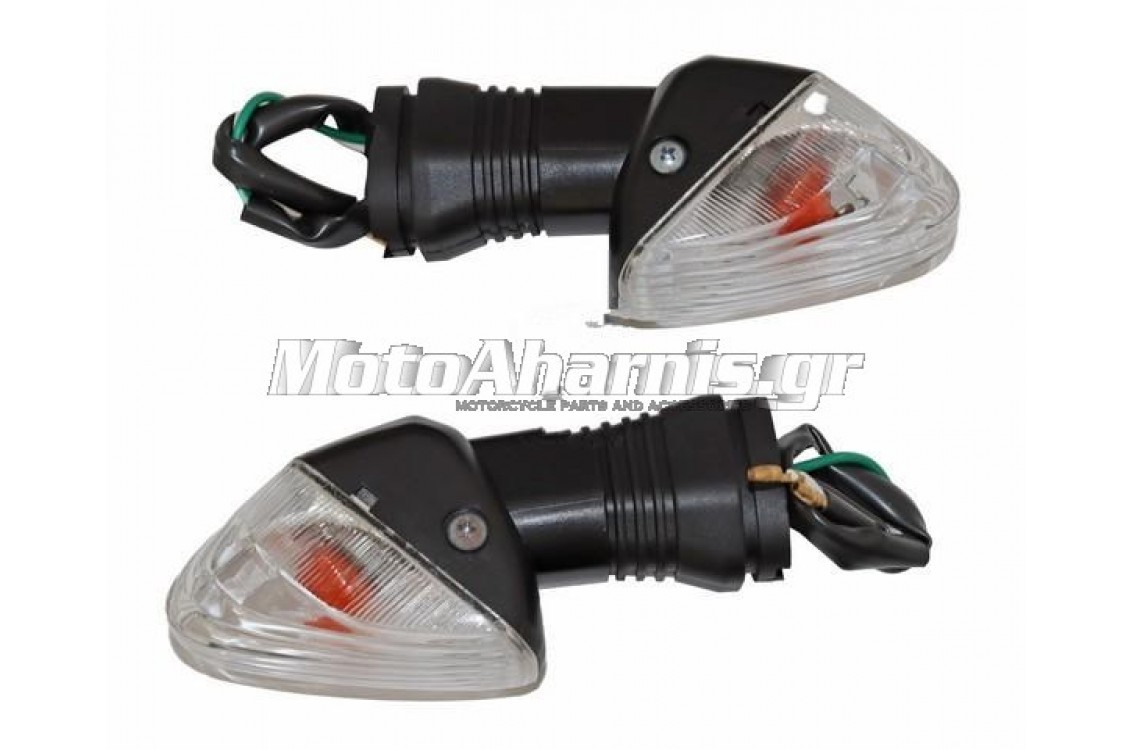 ΦΛΑΣ ΕΜΠΡΟΣ KAWASAKI Z 750 ΑΣΠΡΑ ΚΡΥΣΤΑΛΛΑ ΦΛΑΣ ΕΜΠΡΟΣ KAWASAKI Z 750 ΑΣΠΡΑ ΚΡΥΣΤΑΛΛΑ