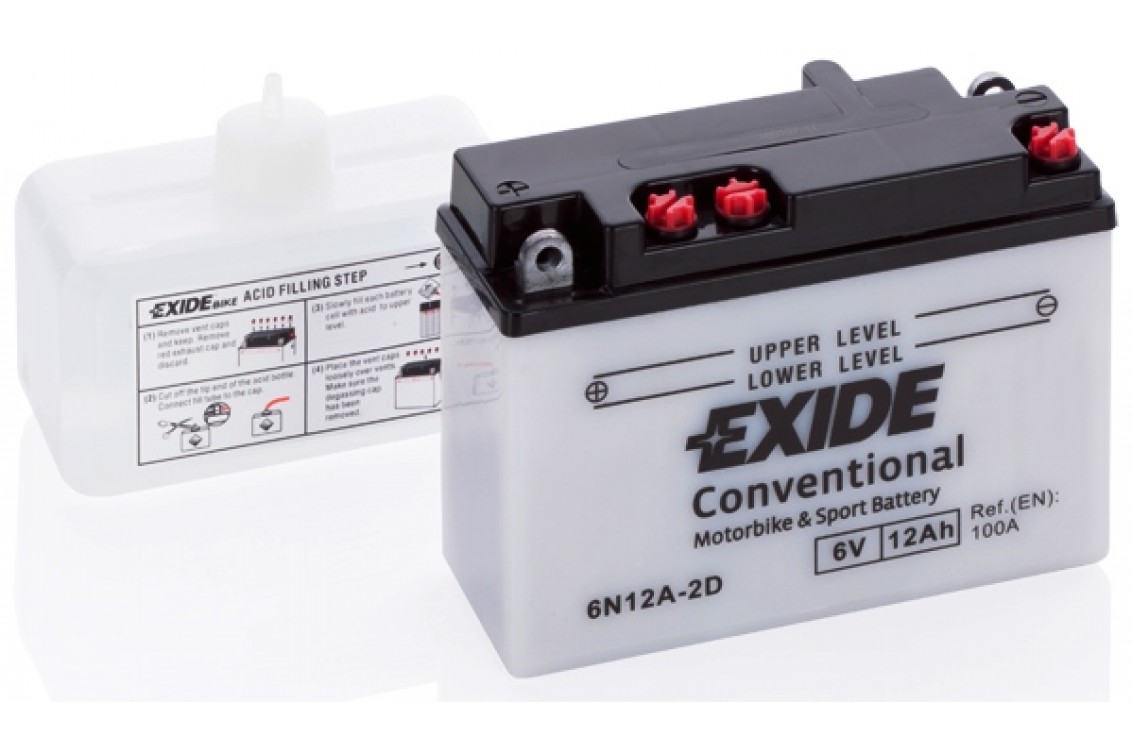 ΜΠΑΤΑΡΙΑ 6Ν12Α-2D EXIDE ΜΠΑΤΑΡΙΑ 6Ν12Α-2D EXIDE