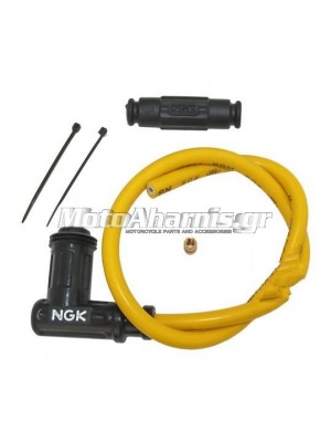 ΠΙΠΑ ΣΙΛΙΚΟΝΗΣ NGK ΜΕ ΚΑΛΩΔΙΟ ΟΡΘΗ ΓΩΝΙΑ 