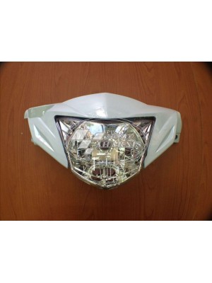ΜΑΣΚΑ ΦΑΝΟΥ ΕΜΠΡΟΣ ΦΑΝΑΡΙ CRYPTON-X 135 ΑΣΠΡΟ